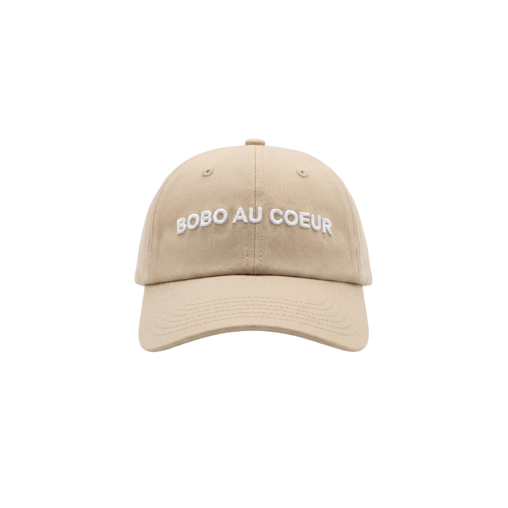 Casquette Bobo au Cœur Beige