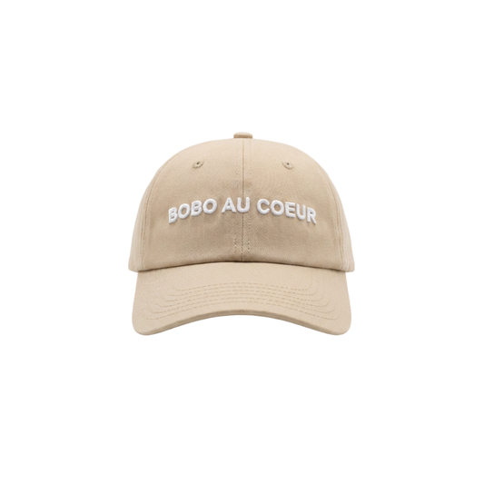 Casquette Bobo au Cœur Beige