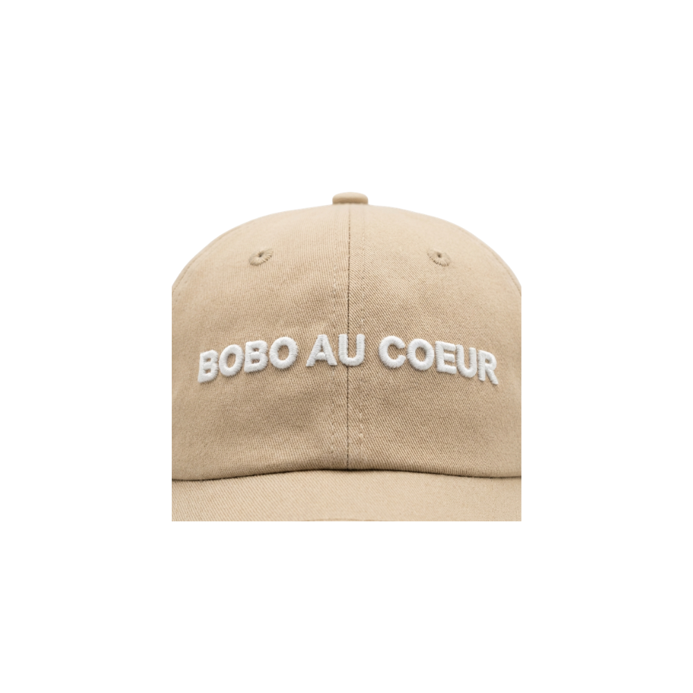Casquette Bobo au Cœur Beige