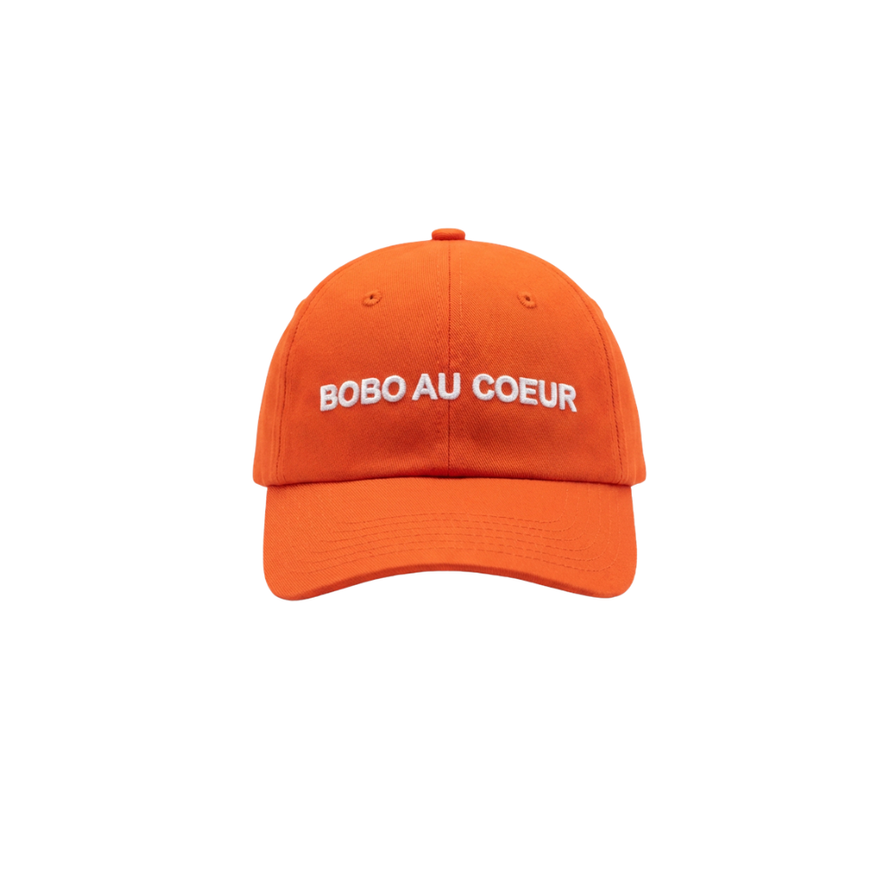 Casquette Bobo au Cœur Orange