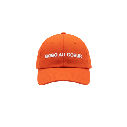 Casquette Bobo au Cœur Orange